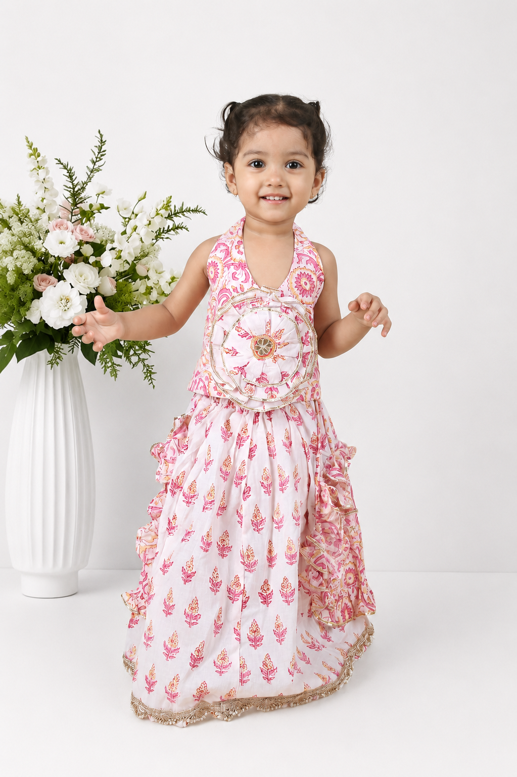 Phillauri Block Printed Lehenga set