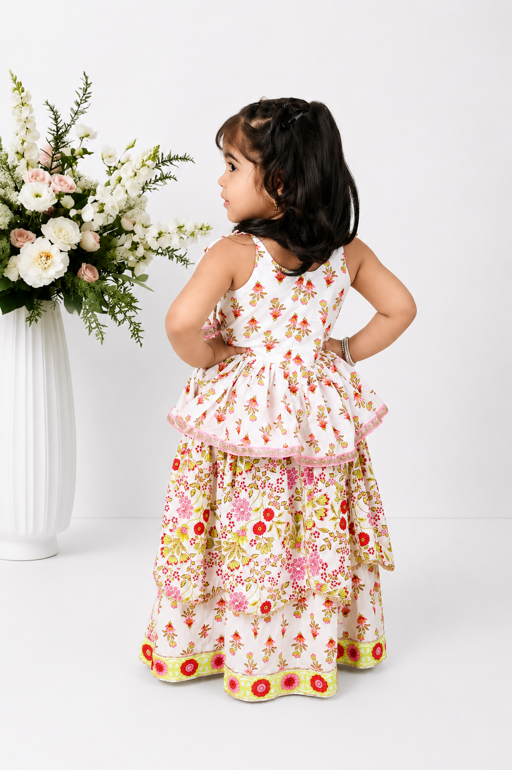 Kashish Block Printed Lehenga Set