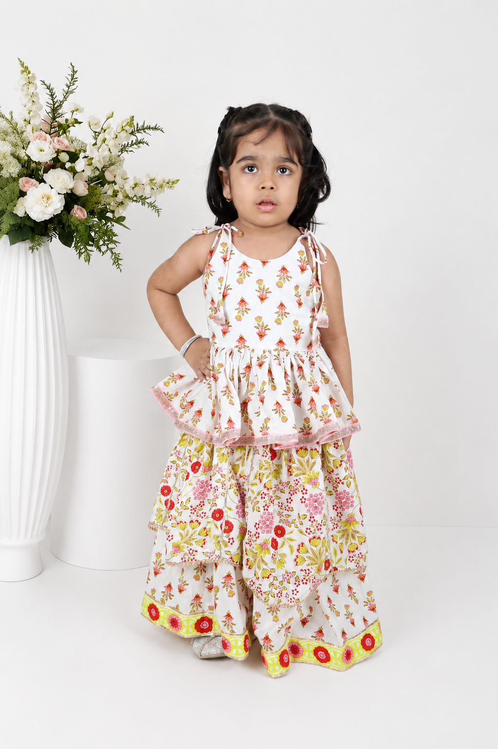 Kashish Block Printed Lehenga Set