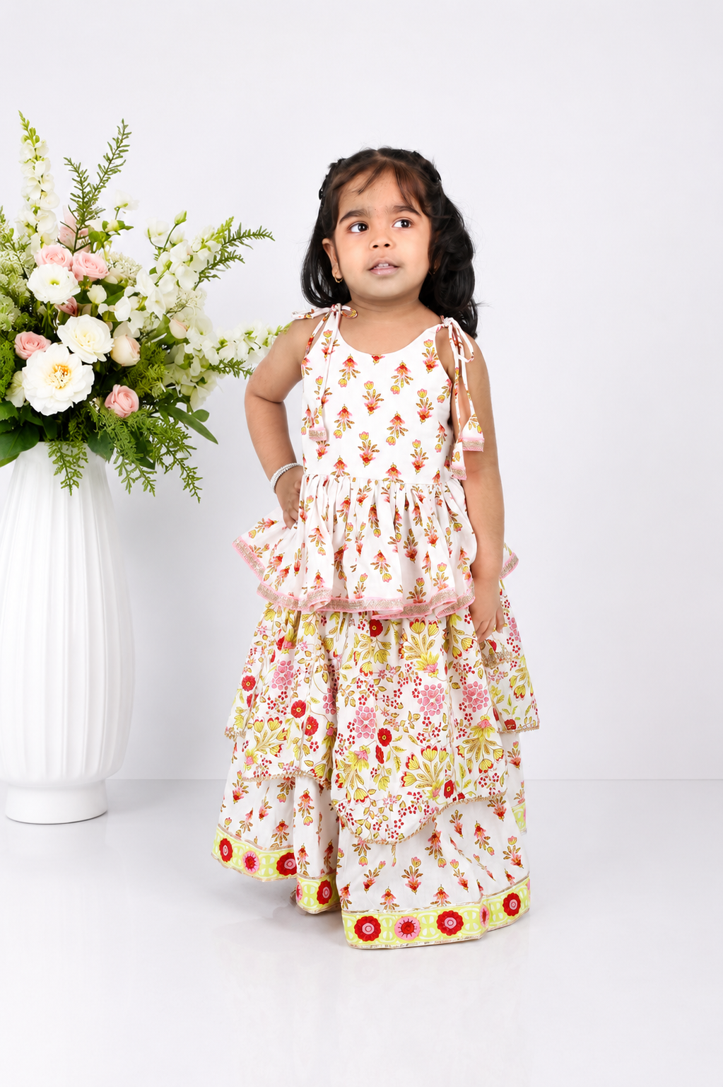 Kashish Block Printed Lehenga Set