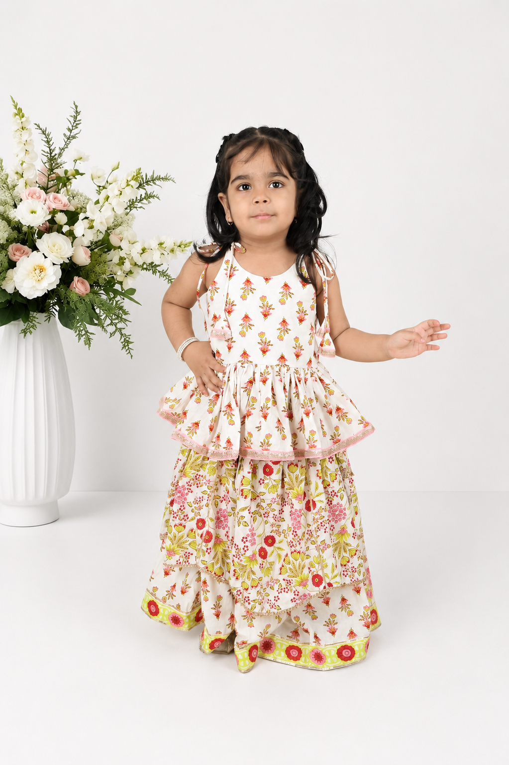 Kashish Block Printed Lehenga Set
