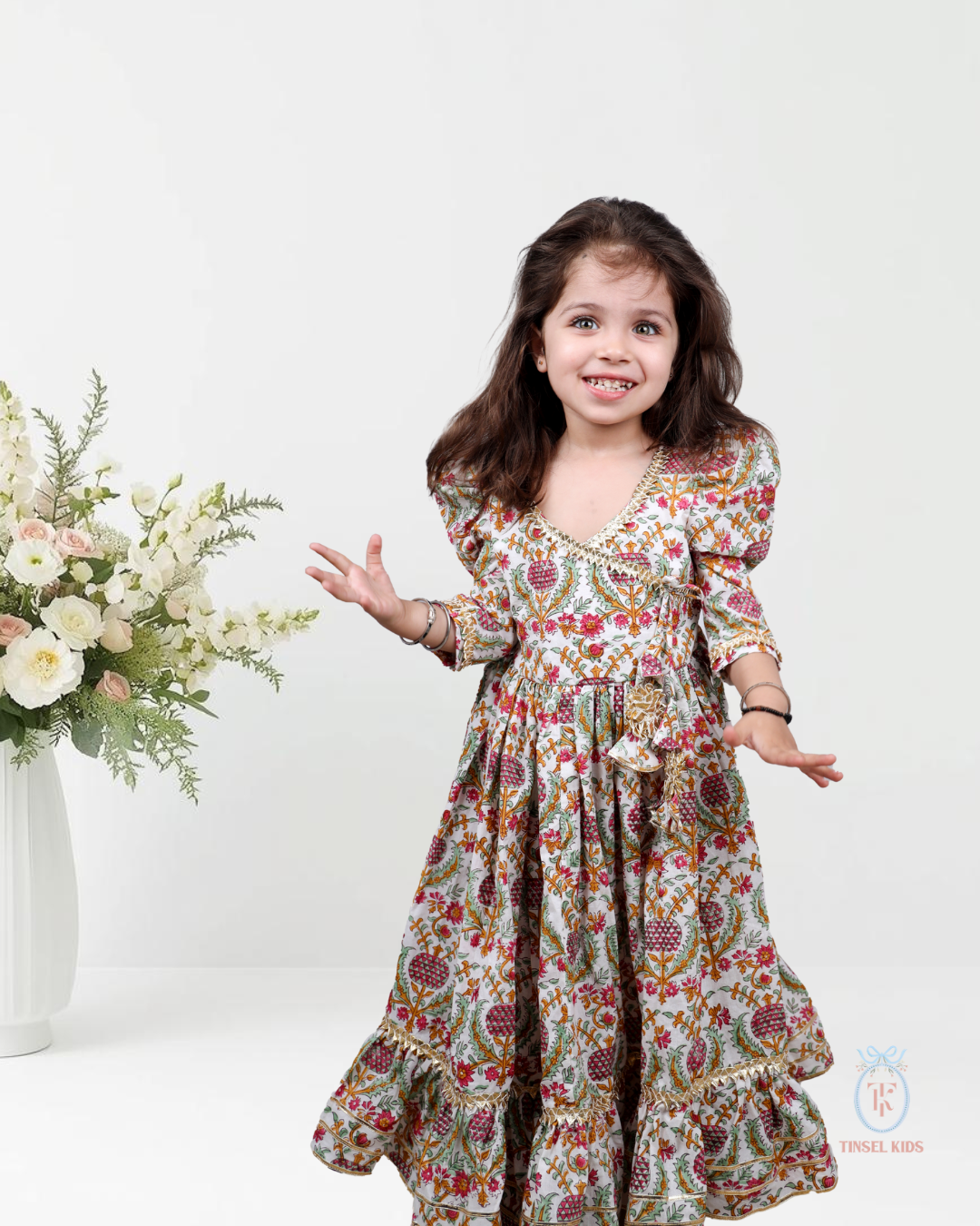 Gulzar Block Printed Anarkali