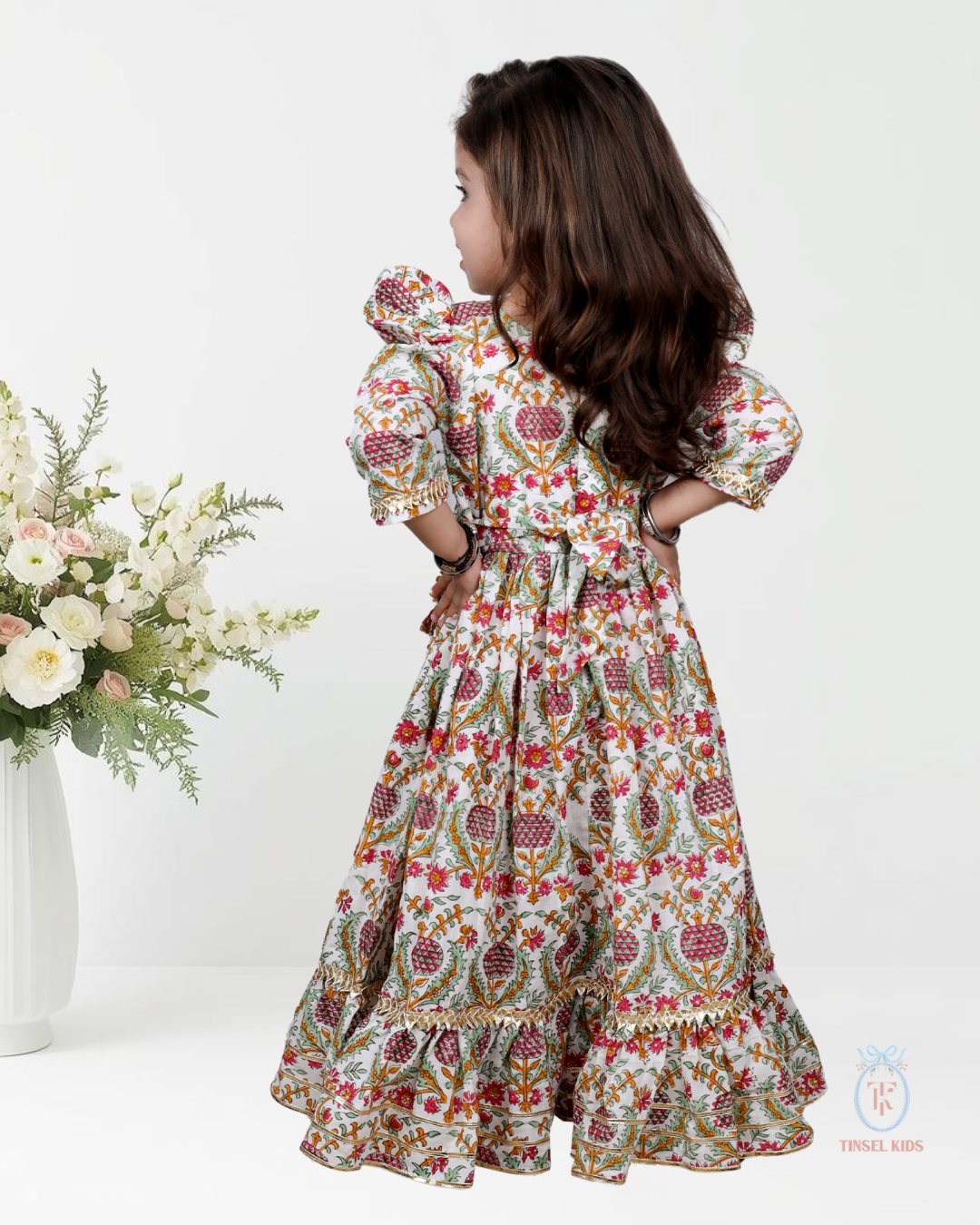 Gulzar Block Printed Anarkali